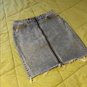 Wild Fable Light Blue Denim Pencil Skirt